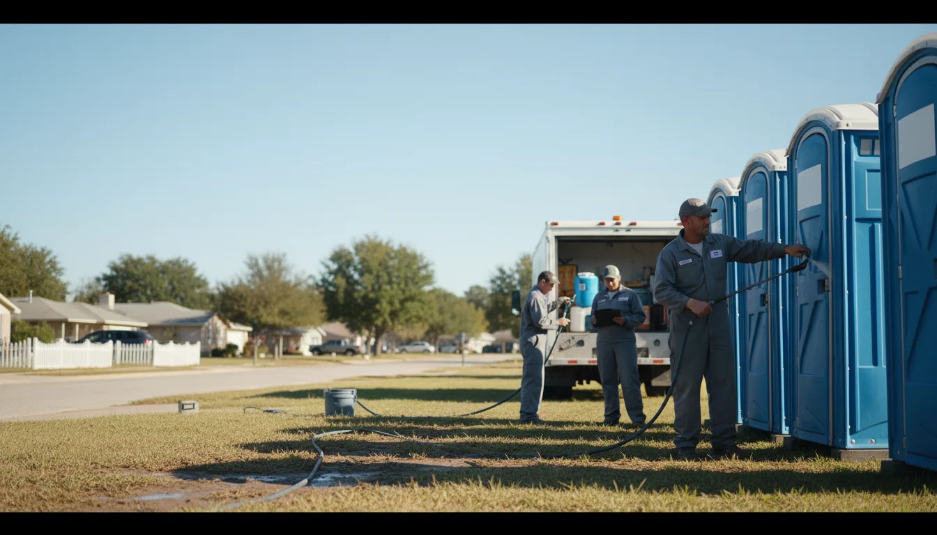 Long-Term Portable Toilet Rental in Montrose, IA near me